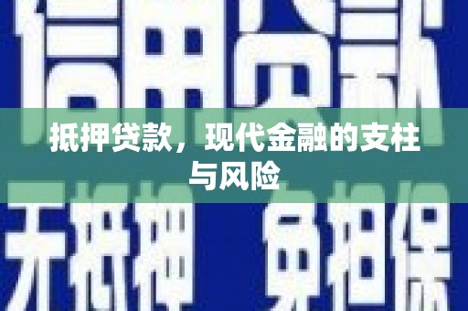 博尔塔拉蒙古抵押贷款，现代金融的支柱与风险